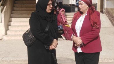 مدير تعليم القليوبية تتفقد لجان تقدير درجات الشهادة الإعدادية