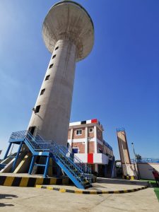 "مياه القليوبية" ومحافظ المنطقة الروتارية يفتتحان وحدة ترشيح طبيعي كبديل لمصادر المياه