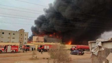 السيطرة على حريق بمصنع قطن بمنطقة العكرشة بـ أبو زعبل