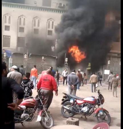 مصرع 3 وإصابة 32.. تفاصيل حريق مستشفى بالمطرية