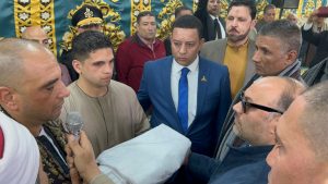 تقديم الكفن ينهي خصومة ثأرية بين عائلتين في زاوية بلتان بالقليوبية - صور