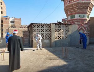 أوقاف القليوبية تطلق حملة لنظافة المساجد استعدادا لشهر رمضان