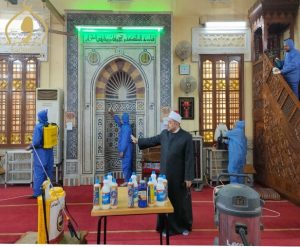 أوقاف القليوبية تطلق حملة لنظافة المساجد استعدادا لشهر رمضان