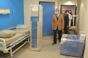 بدء أعمال الفرش الطبي والإداري لمستشفى القناطر المركزي لافتتاحها وإدخالها الخدمة قريبا