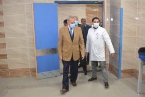 بدء أعمال الفرش الطبي والإداري لمستشفى القناطر المركزي لافتتاحها وإدخالها الخدمة قريبا