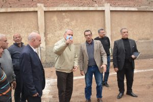 بدء مشروع إنشاء مبنى للإدارة الزراعية ومجمع لمواقف السيارات بمدينة كفر شكر