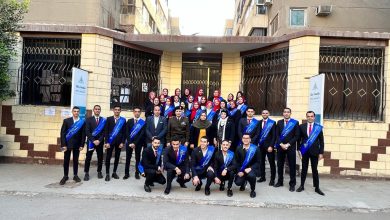 صور - طلاب جامعة بنها ينظمون زيارة لمعرض القاهرة الدولي للكتاب
