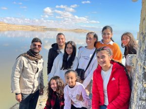 لاعبات يد الشبان في رحلة  لمدينة الفيوم