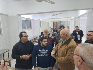 رئيس جامعة بنها يستقبل الفرق المشاركة في "هاكاثون الحكومة الذكية"