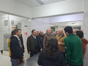 رئيس جامعة بنها يستقبل الفرق المشاركة في "هاكاثون الحكومة الذكية"