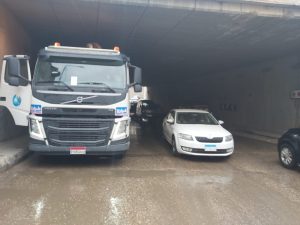 صور - رفع تجمعات مياه الأمطار من شوارع القليوبية