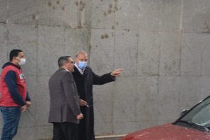 محافظ القليوبية يتابع جهود رفع وإزالة آثار الأمطار بمدينة بنها
