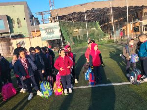 بالرغم من الطقس السئ.. انتظام الدراسة بشبان بنها