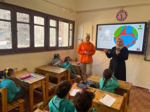 " طالب واع مثقف" شبان بنها تطلق حملة توعية للطلاب ضد الزلازل