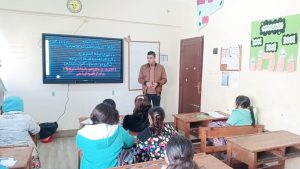 " طالب واع مثقف" شبان بنها تطلق حملة توعية للطلاب ضد الزلازل