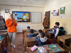 " طالب واع مثقف" شبان بنها تطلق حملة توعية للطلاب ضد الزلازل