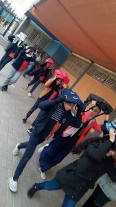 شبان بنها تتحدى مخاطر الزلازل بتجربة اخلاء ناجحة