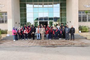 هيئة الشبان العالمية داخل الكلية الفنية العسكرية