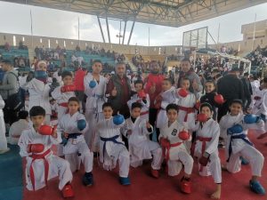 الف مبرووك لهايدي المركز الأول في بطولة القليوبية للكارتيه