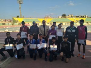 تكريم أبطال ألعاب القوى بالمشروع القومي للموهبة والبطل الأولمبي