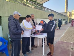 تكريم أبطال ألعاب القوى بالمشروع القومي للموهبة والبطل الأولمبي