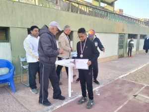 تكريم أبطال ألعاب القوى بالمشروع القومي للموهبة والبطل الأولمبي