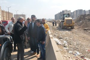 محافظ القليوبية يتابع إزالة الإشغالات بأحياء غرب وشرق شبرا الخيمه