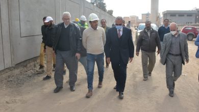 محافظ القليوبية يتابع المشروعات الجاري تنفيذها بمدن بنها وكفر شكر