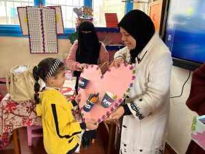 ادارة بنها فى زيارة لمجمع مدارس الشبان