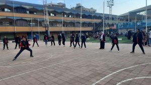 يوم رياضي مميز لطلاب المرحلة الاعدادية بشبان بنها