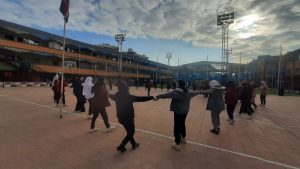 يوم رياضي مميز لطلاب المرحلة الاعدادية بشبان بنها