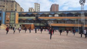 يوم رياضي مميز لطلاب المرحلة الاعدادية بشبان بنها