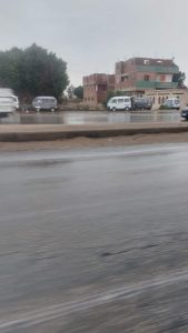 صور - أمطار متوسطة ورياح باردة بالقليوبية