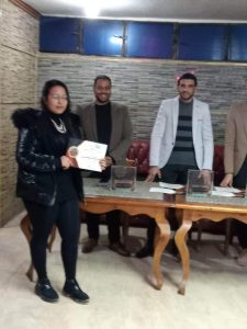 ألف مبروك التكريم والتفوق ابنة الإعلامية إلهام فايد