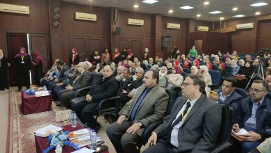 صور - افتتاح المؤتمر الطلابي الأول لكلية التربية النوعية بجامعة بنها