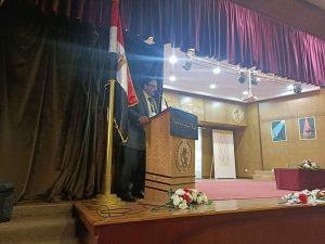 صور - افتتاح المؤتمر الطلابي الأول لكلية التربية النوعية بجامعة بنها