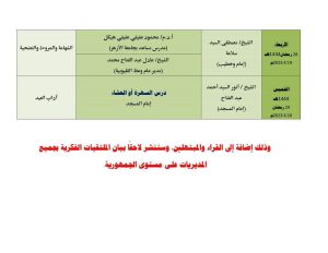 أوقاف القليوبية تعلن عن تفاصيل ملتقى الفكر الإسلامي خلال شهر رمضان