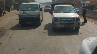 بعد رفع كوبري المشاة.. عودة الحركة المرورية إلى طبيعتها في الاتجاهين بشبرا الخيمة