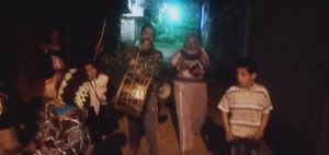 بحب أفرح الناس .. وفاء أول مسحراتيه في بنها - صور