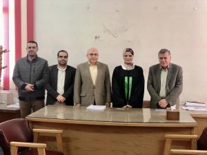 مناقشة رسالة الماجستير في إدارة الأعمال للباحثة "جهاد حجاج"