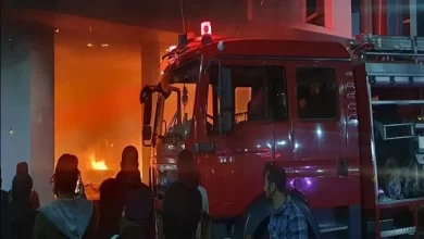 اندلاع حريق بمخزن للقطن يلتهم 200 كيلو ببنها اندلاع حريق بمخزن للقطن يلتهم 200 كيلو ببنها