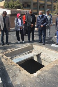 محافظ القليوبية يتفقد أعمال رصف محور الباسوسية بمدينة القناطر الخيرية