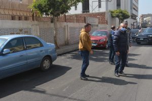 محافظ القليوبية يتفقد أعمال رصف محور الباسوسية بمدينة القناطر الخيرية