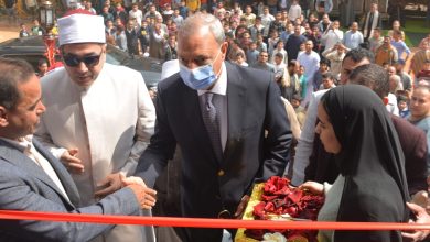 محافظ القليوبية يفتتح مسجد السادات الغربي بكفر الحصافة بطوخ محافظ القليوبية يفتتح مسجد السادات الغربي بكفر الحصافة بطوخ
