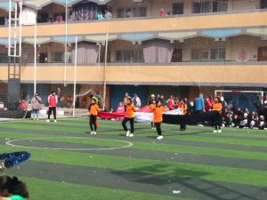 شبان بنها تبدع في مسابقة العروض الرياضية