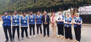 وكيل وزارة الشباب والرياضة بالقليوبية يدشن مبادرة "أمي تاجي" من مسرح نادى الشباب بطوخ