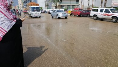صور - أمطار غزيرة وطقس سيئ بالقليوبية