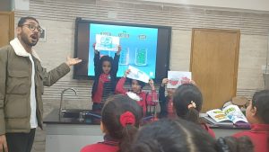 تنفيذ حصة نموذجية للغه الإنجليزيه بشبان بنها