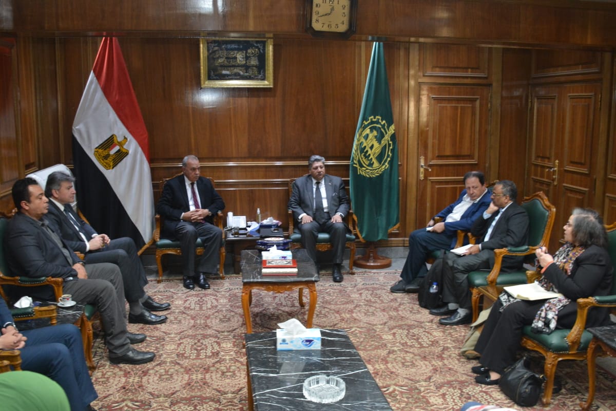 تنفيذ مشروع إدارة تلوث الهواء وتغيير المناخ وإنشاء البنية التحتية لجمع القمامة بالقليوبية تنفيذ مشروع إدارة تلوث الهواء وتغيير المناخ وإنشاء البنية التحتية لجمع القمامة بالقليوبية
