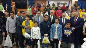 رئيس جامعة بنها يشهد احتفالية لتكريم المسنين والأيتام